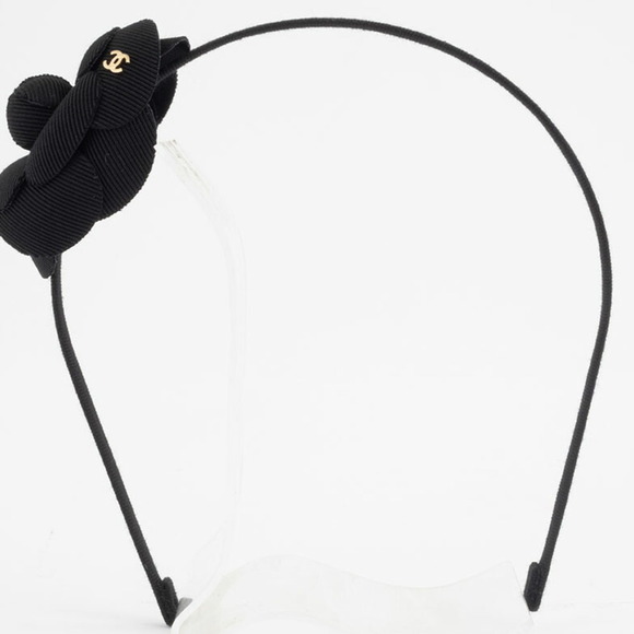 CHANEL Black Alice Band - Picture 2 of 11
